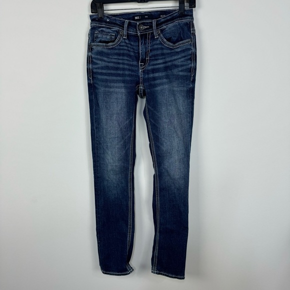 BKE Alec Dark Wash Denim Jeans Western Size 28x32